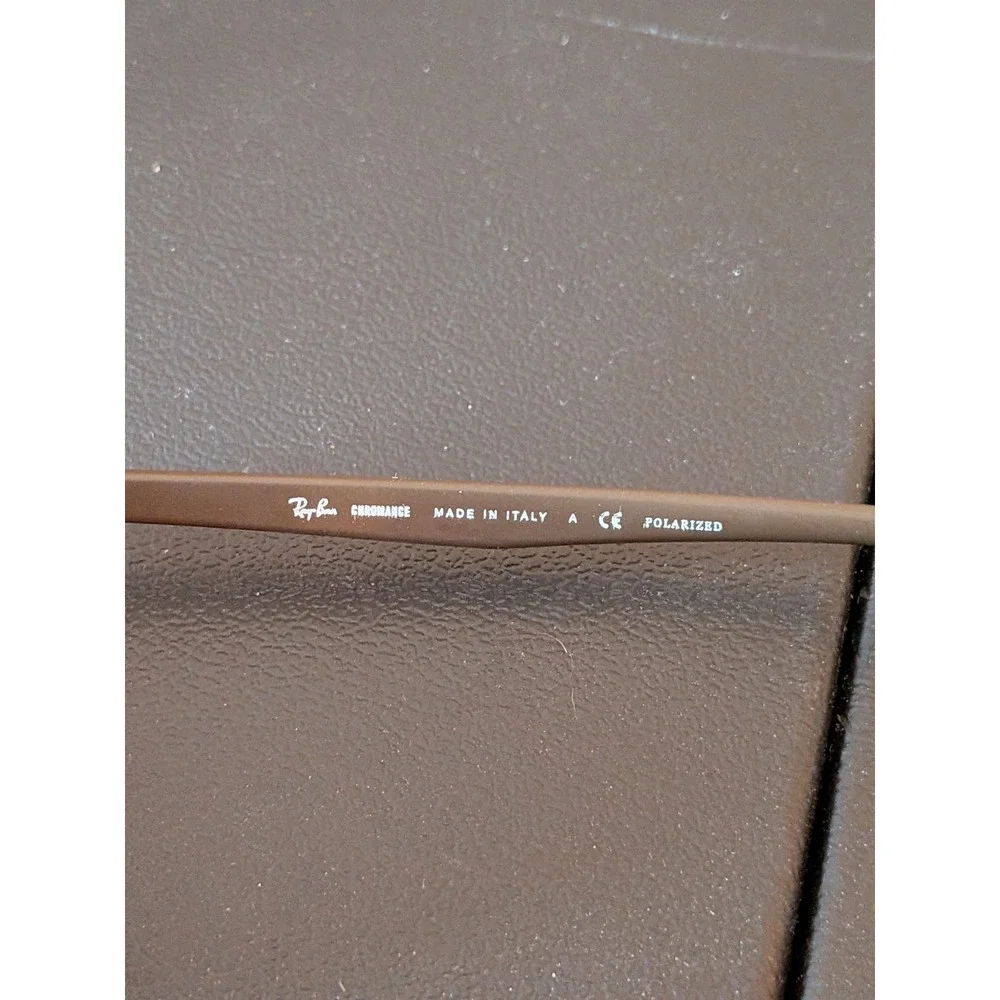Ray Ban RB 3670CH 001AN Gold Brown Glass Polarized Sunglasses FRAMES ONLY